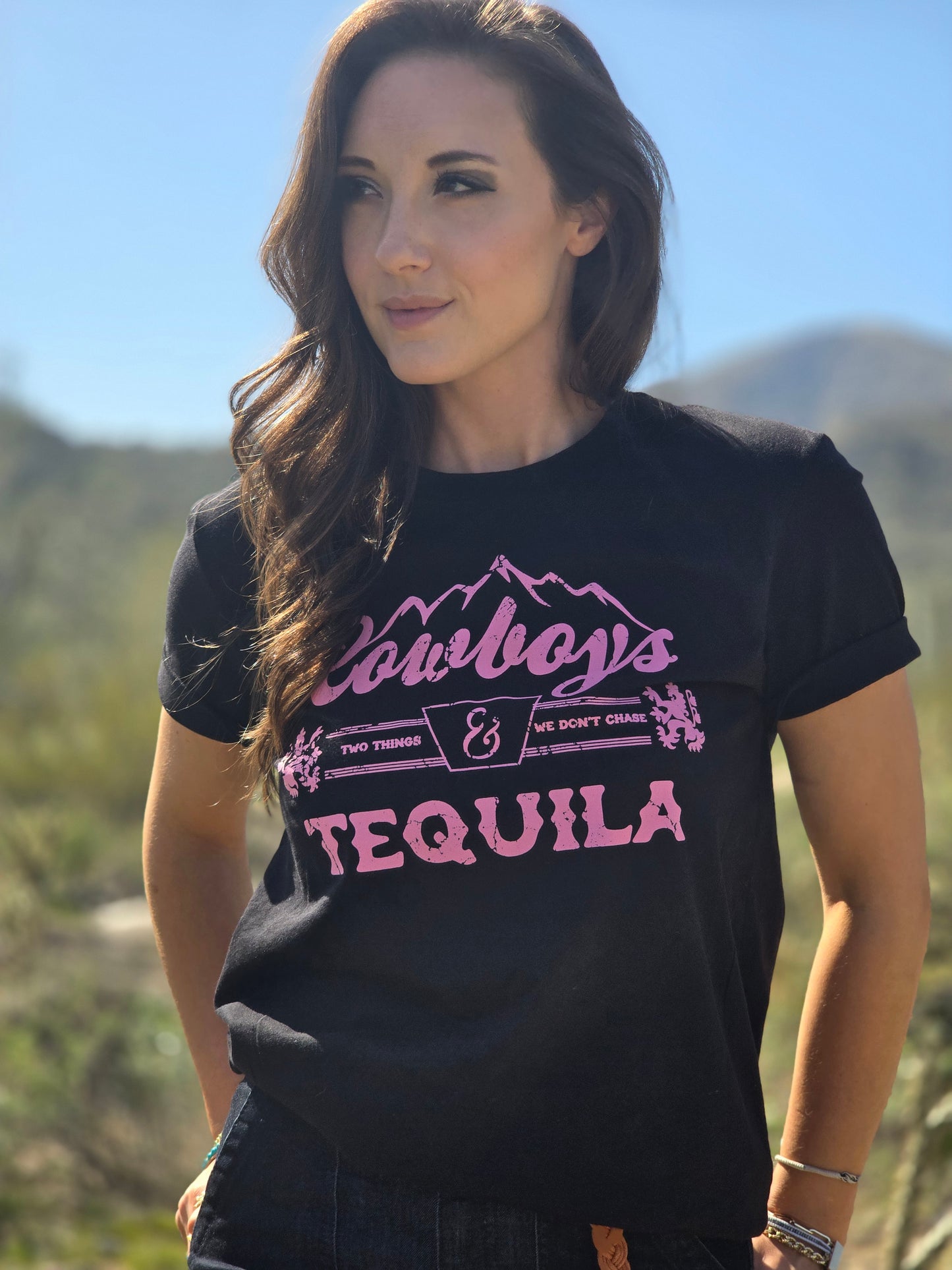 Cowboys & Tequila T- Shirt