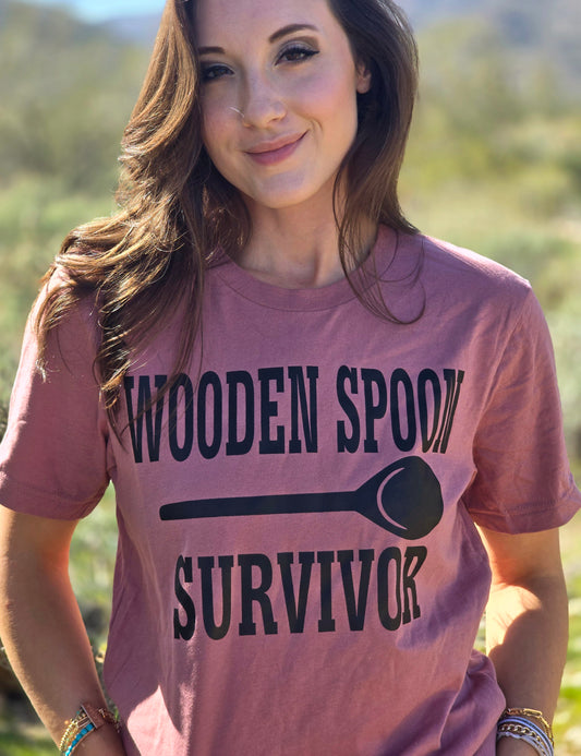 Wooden Spoon Survivor T- Shirt